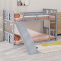 House Frame Bed with a Slide in Solid Pine