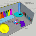 Sensory and Movement Room Package in Birch Plywood