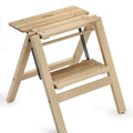 Two Step Stool in Solid Beech