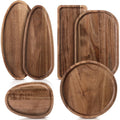 Wooden Tray Set of Six